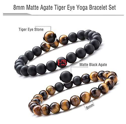 Tiger's Eye Minimal Bracelet For Men