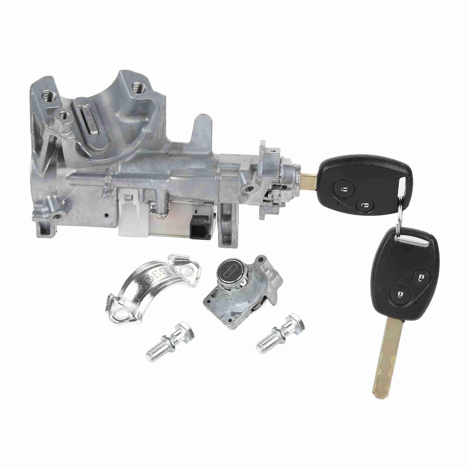 Cocoarm Interruptor de Encendido Cilindro de Cerradura de Encendido Aleación de Aluminio con 2 Llaves Reemplaza 06350 SLE H11 06350 SAA G30 para Modelos Automáticos Odyssey