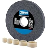 Draper 99565 Meule d'établi en oxyde d'aluminium 60 g (150 mm x 16 mm)...