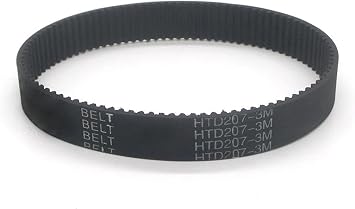 Geeyu 70T HTD-3M Timing Belt, Width 6/9mm, Length 210mm, 210-3M Synchronous Belt, Pitch 3mm Color Length 210mm70T, Size Width 8mm