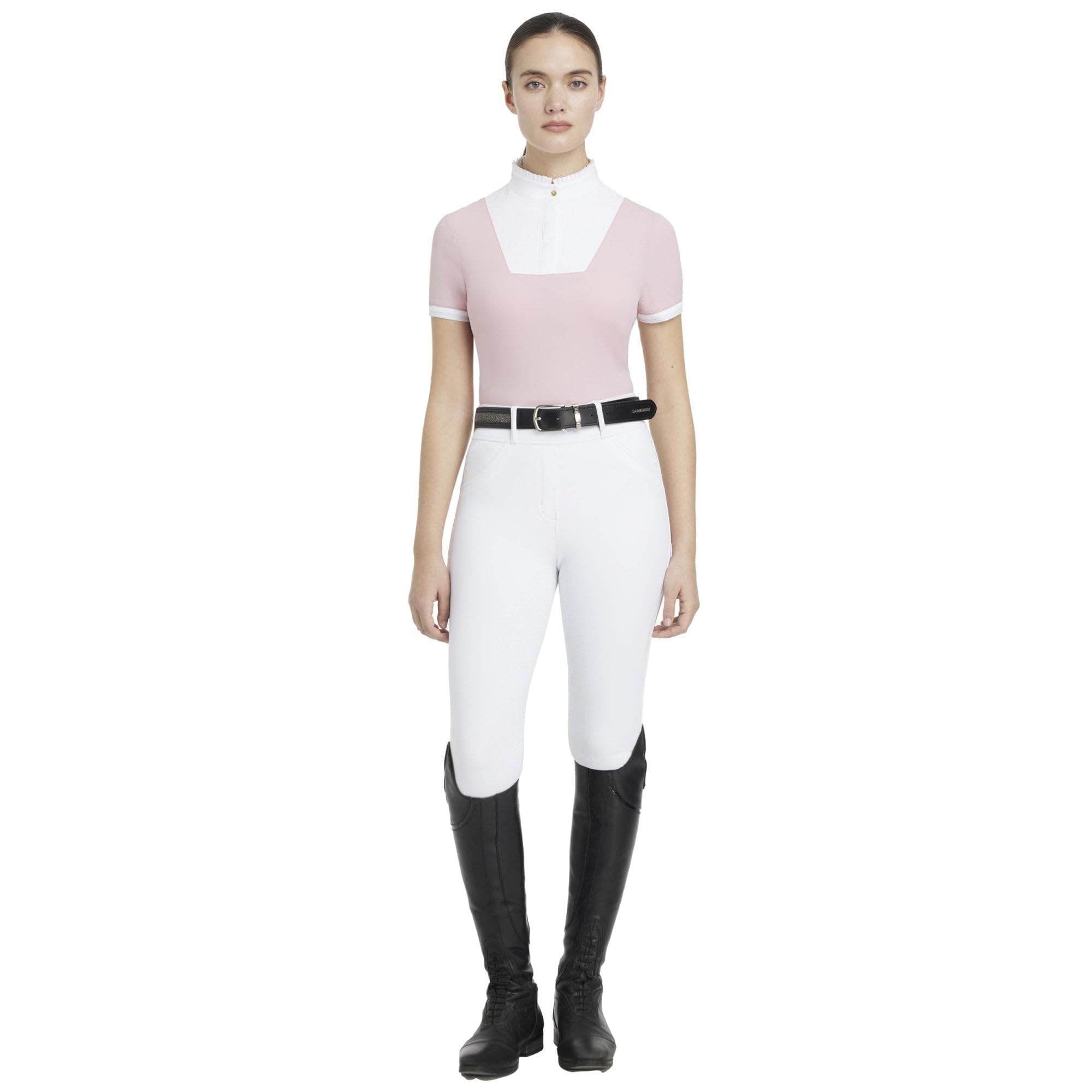 LeMieux Sophia - Camicia da gara equestre a maniche corte