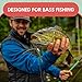 Tailored Tackle Wacky Worm 5 Inch | 25 Pack Bulk Bag | Soft Plastic Stick Bait Made in USA | Anise Scent Fishing Worms for Wacky Rig Bass Lures | 8 Colors (Green Pumpkin, 5 Inch)