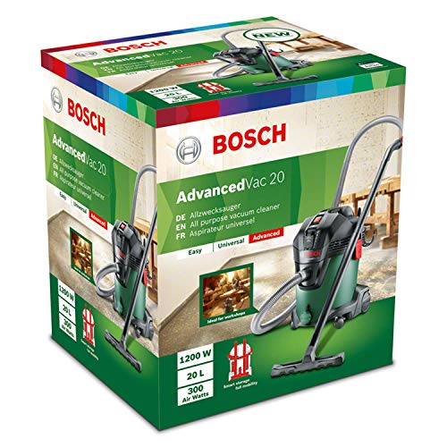 Bosch Home and Garden AdvancedVac 20 Aspiratore, 20/13.5 litri -  imiglioriaspirapolvere.it