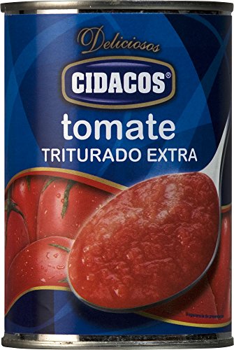 Cidacos - Extra Crushed Tomate, l 400 g - [Packung mit 15]