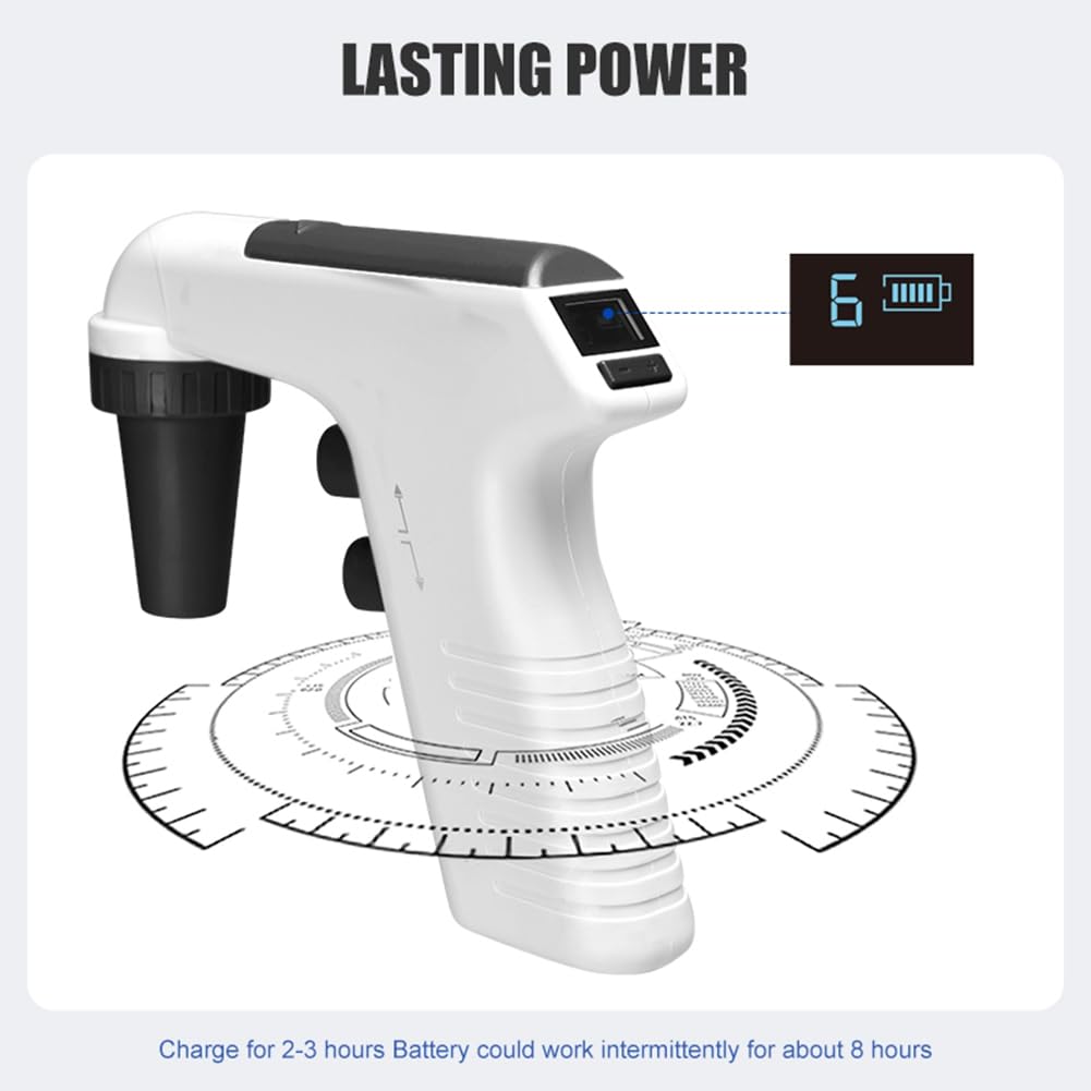 Labor Elektronischer Pipettencontroller Digitale Automatische Pipettiermaschine Motorisierte Pipettierhilfe für Biologie Chemie