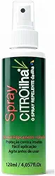 Repelente Citroilha Spray​ Citronela 120ml com Andiroba Contra Mosquitos, Insetos e Pernilongos