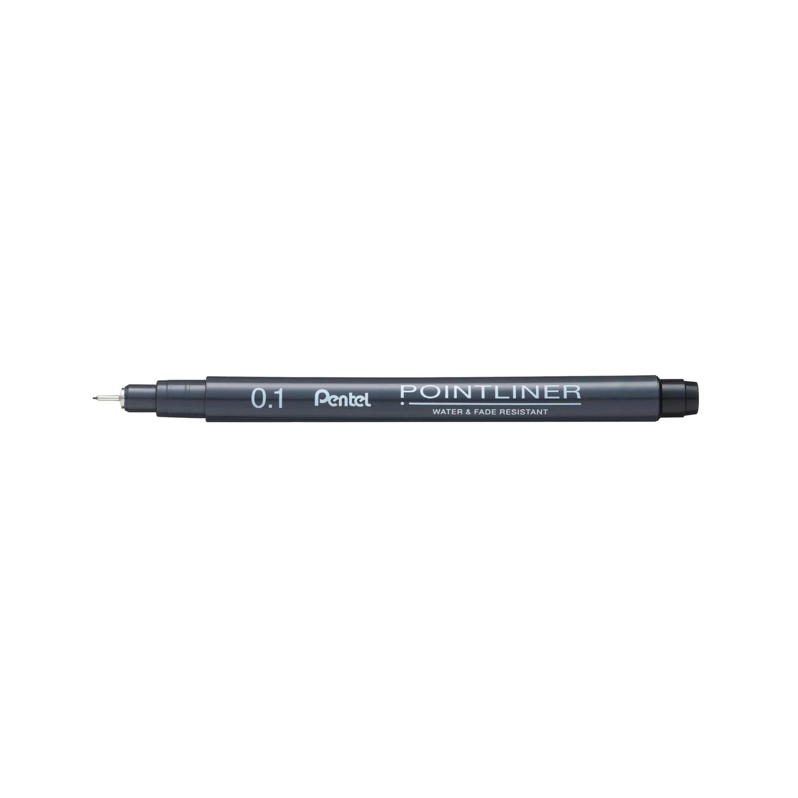 Arts Pointliner Drawing Pen, 0.1mm, Black Ink, Box of 12 Pens (S20P-1A)