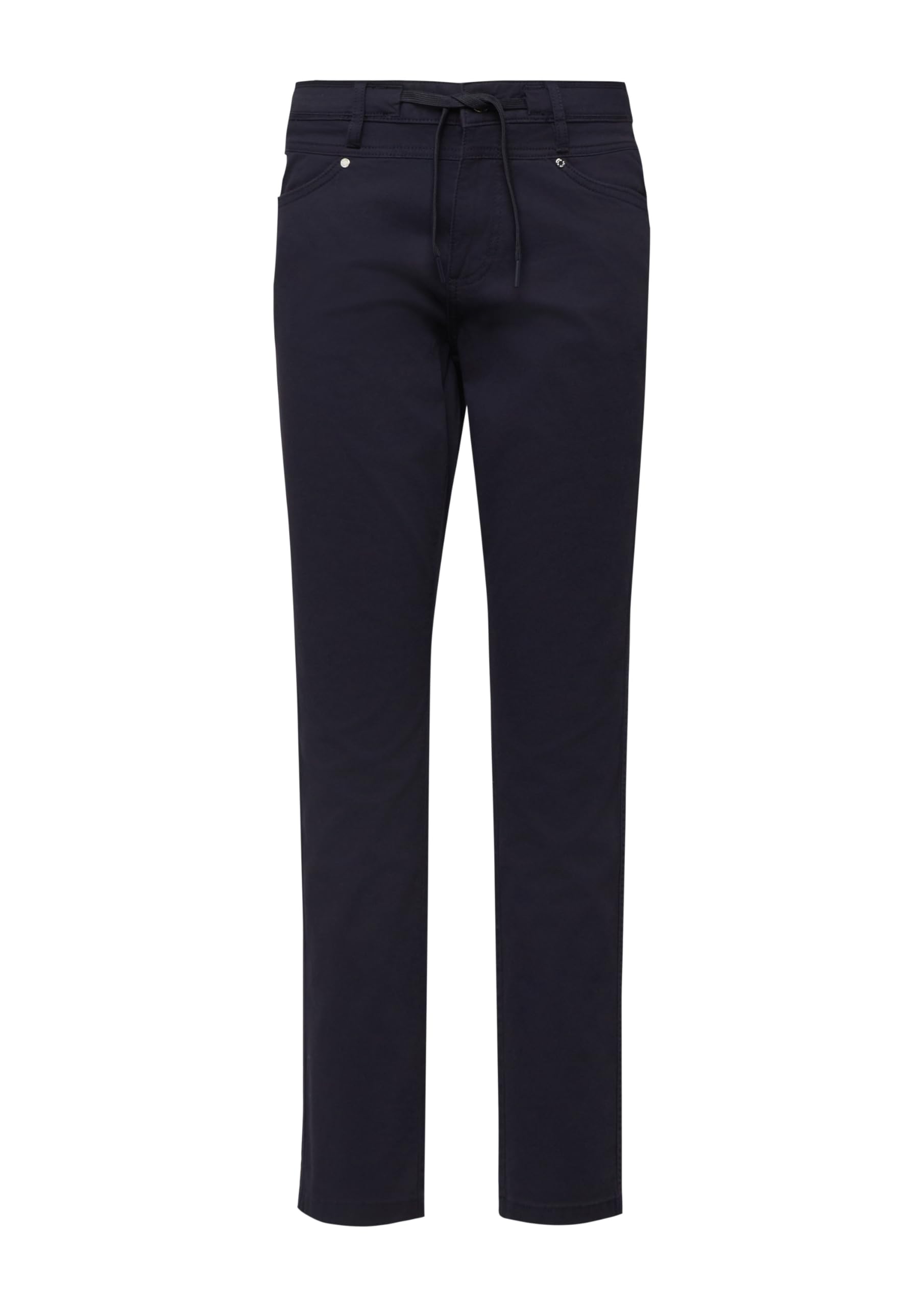 s.Oliver Damen Chino Hose Slim Fit-Hose aus Baumwollsatin