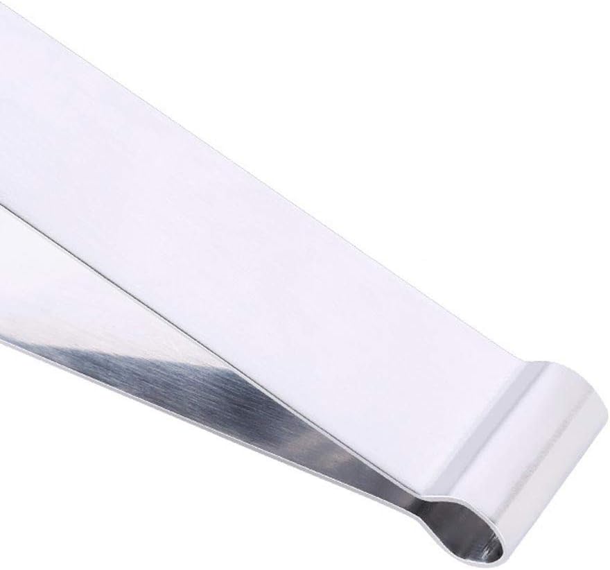 Kitchen Stainless Steel Tongs Pull Tweezers Ice Clamp Tools 2 Pack