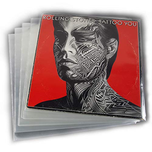 LOT 50 POCHETTES de protection pour vinyles, POLYPROPYLENE (325×325 80 microns) POUR ALBUM SIMPLE DOUBLE ET GATEFOLD - Les Beatles, Paul McCartney, John Lennon, RIngo Starr, George Harrison LOT 50 POCHETTES de protection pour vinyles, POLYPROPYLENE (325x325 80 microns) POUR ALBUM SIMPLE DOUBLE ET GATEFOLD