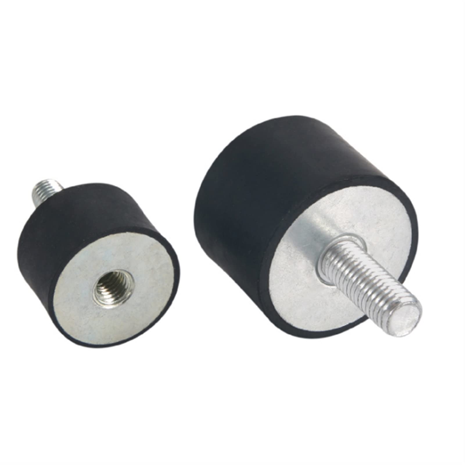 Perni in gomma Isolatore antiurto M12 Supporto antivibrante Filettatura femmina Smorzatore 1 pz | M12 75x50mm
