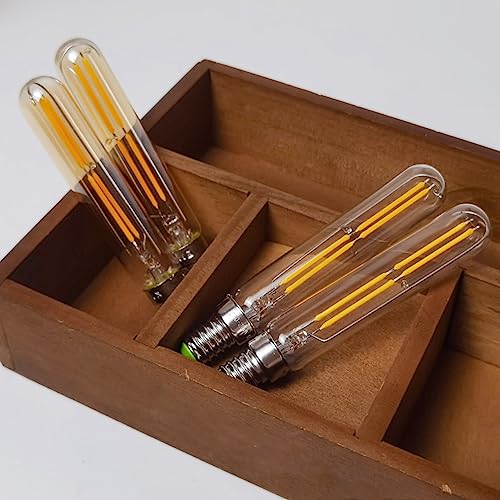 Buislampenset, 4W 220‑240V E14 Flikring Free LED-buislamp voor thuis(Goud) - Image 3