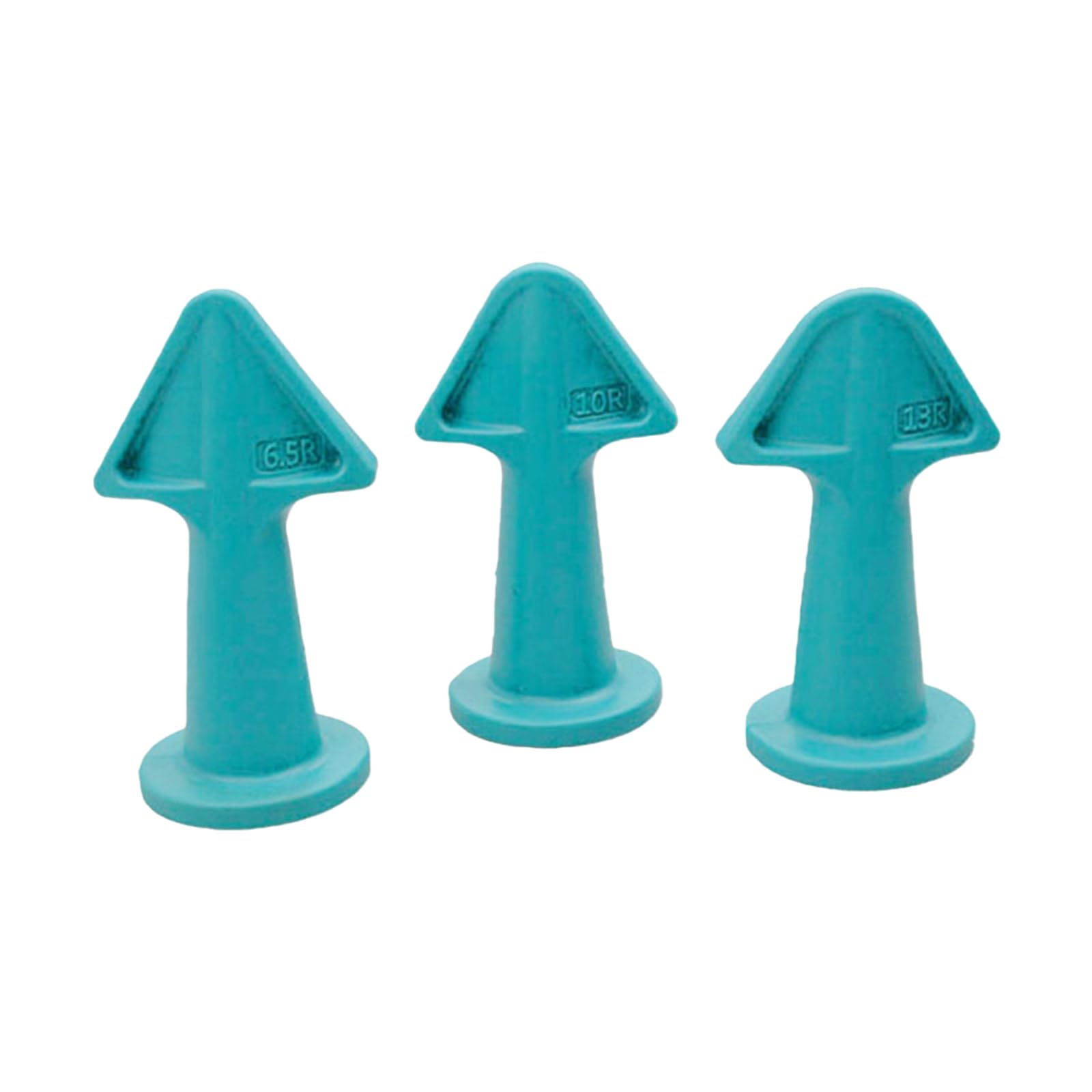 3Pcs Caulking Nozzle Triangle Silicone Nozzles Replacement for Grout Sealing Waterproof Project Home Renovation Grout Filling Nozzles