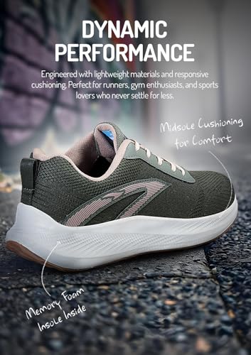 Image of ASIAN Men RAFTAAR-07 Running and Casual wear Walking Shoes with Laces, Lightweight and Comfortable Shoes with Upper mesh Fabric for Men & Boys