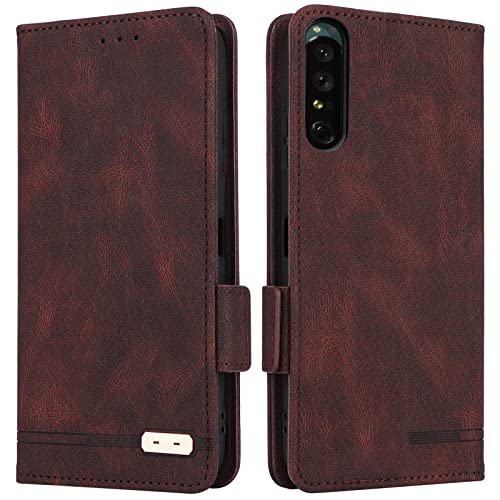 Xperia 1 IV ケース 手帳型 適用 エクスペリア SO-51C docomo SOG06 au SoftBank 全対応 Xperia1 IV Xperia 1 4 手帳ケース Xperia1IV カバー SO51C SOG06 カバー Xperia1 4 ソニー エクスぺリア1IV 手帳 エクスぺリア1 IV スマホケース SO-51Cケース 滑り止め 合成レザー スタンド カバー カード 収納 カード入れ ストラップ カードケース スマホ