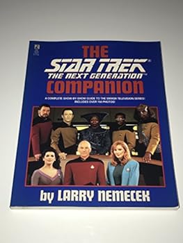 Paperback The Star Trek, The Next Generation Companion Book