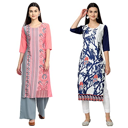 Image of Women's Crepe Regular Kurta