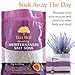 Tree Hut Detoxifying Mediterranean Salt Soak Fig & Olive, 3Ibs, Ultra Hydrating Epsom for Nourishing Essential Body Care