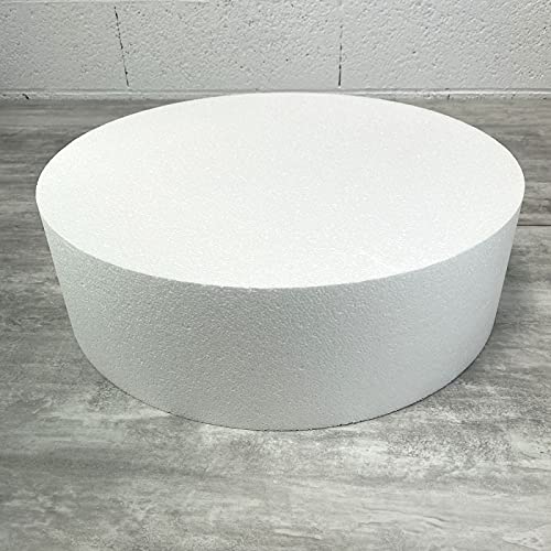 Disque polystyrène 50 cm pour décor de table et grand gâteau de mariage