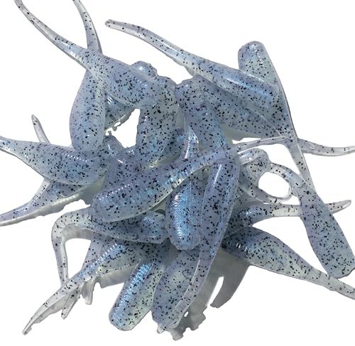 Bears Baits Handmade Crappie Jigs Perch Ice Fishing Baby Shad Stinger Shad Crusher Bait Soft Plastics assorted sizes