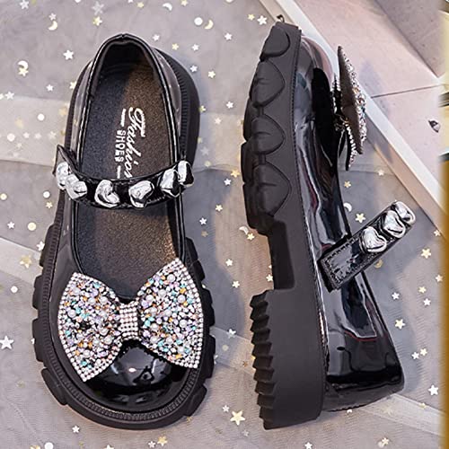 EnJoCho Children Summer Sandals Girls Small Leather Shoes Single Shoes Princess Shoes Sandals Flower Bow Shoelaces Shoes2