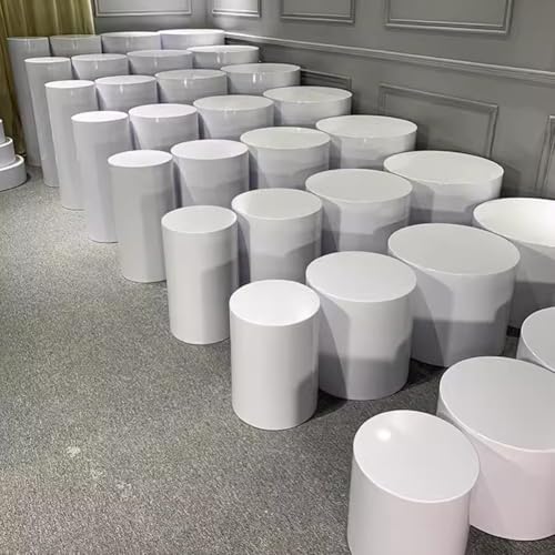 Présentoir rond sur mesure pour mannequin de vitrine et chaussures