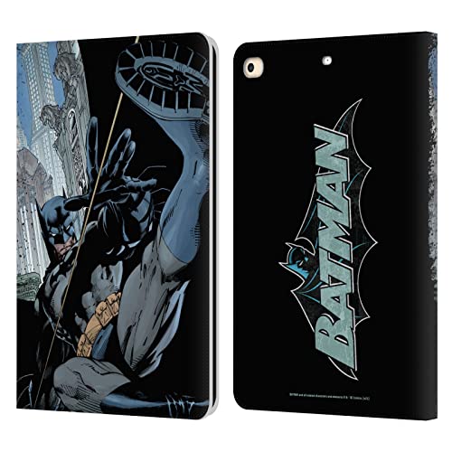 Étui Batman pour iPad 9.7 (2017/2018) en cuir avec fentes pour cartes design Hush