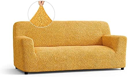 Menotti L Shape Corner Sofa Cover 1 2 3 Seater Slip Cover for Sofa and Armchair - Soft Fabric Slipcover - Stretch Stylish Furniture Protector - Microfibra Collection - Tiffany (1 Seater)