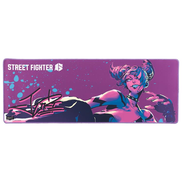 Amazon | GRAPHT ストリートファイター SF6 デスクマット (ジュリ