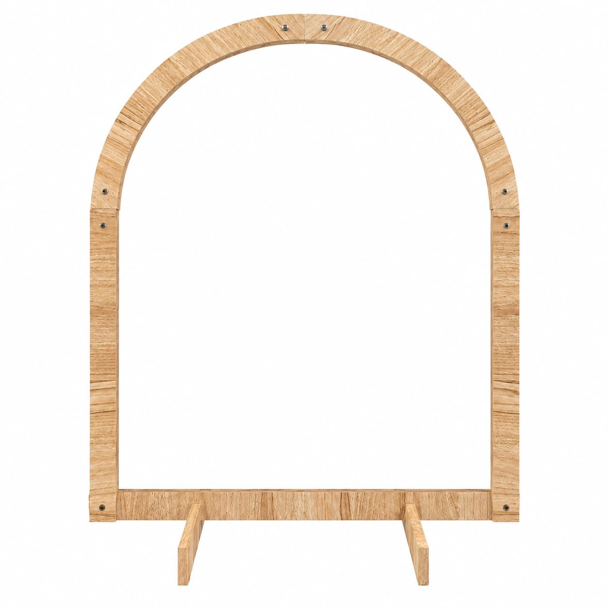 SATYAM KRAFT 1 Piece Foldable Arch Shape Wooden Makhar Mandap | Wooden Pooja Backdrop Stand for DIY Pandal & Temple | Navratri Decoration Setup for Home, Durga Pooja, Pooja Room, Mandir — Amazon image 6