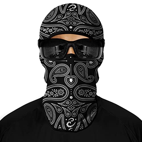 Image of 3D Balaclava Ski Mask Motorcycle Full Face Mask Outdoor Tactical Hood Headwear Mask Ghosts Skull Mask Men Women for Halloween