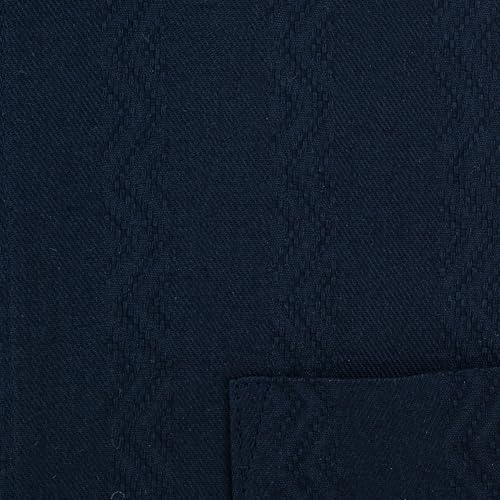 Image of 7-DAYS Men's Premium Formal Shirts - Regular Fit, Full Sleeve, 100% Pure Cotton, Self-Design, with Pocket - Stylish Office Shirts for Men