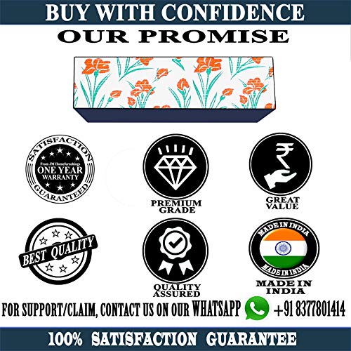 Image of Polycarbonate Water & Dustproof Split Ac Cover for Voltas 1.5 Ton 5 Star Classic 185vh Crown Aw Inverter, Blue (Color14)
