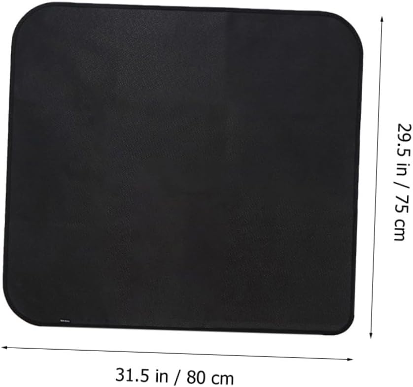 Fireproof Heat-Resistant Camping Mat for Barbecue and Outdoor Activities Foldable Lightweight Fire Retardant Blanket with High Temperature Resistance Protective Under Grill Pad for