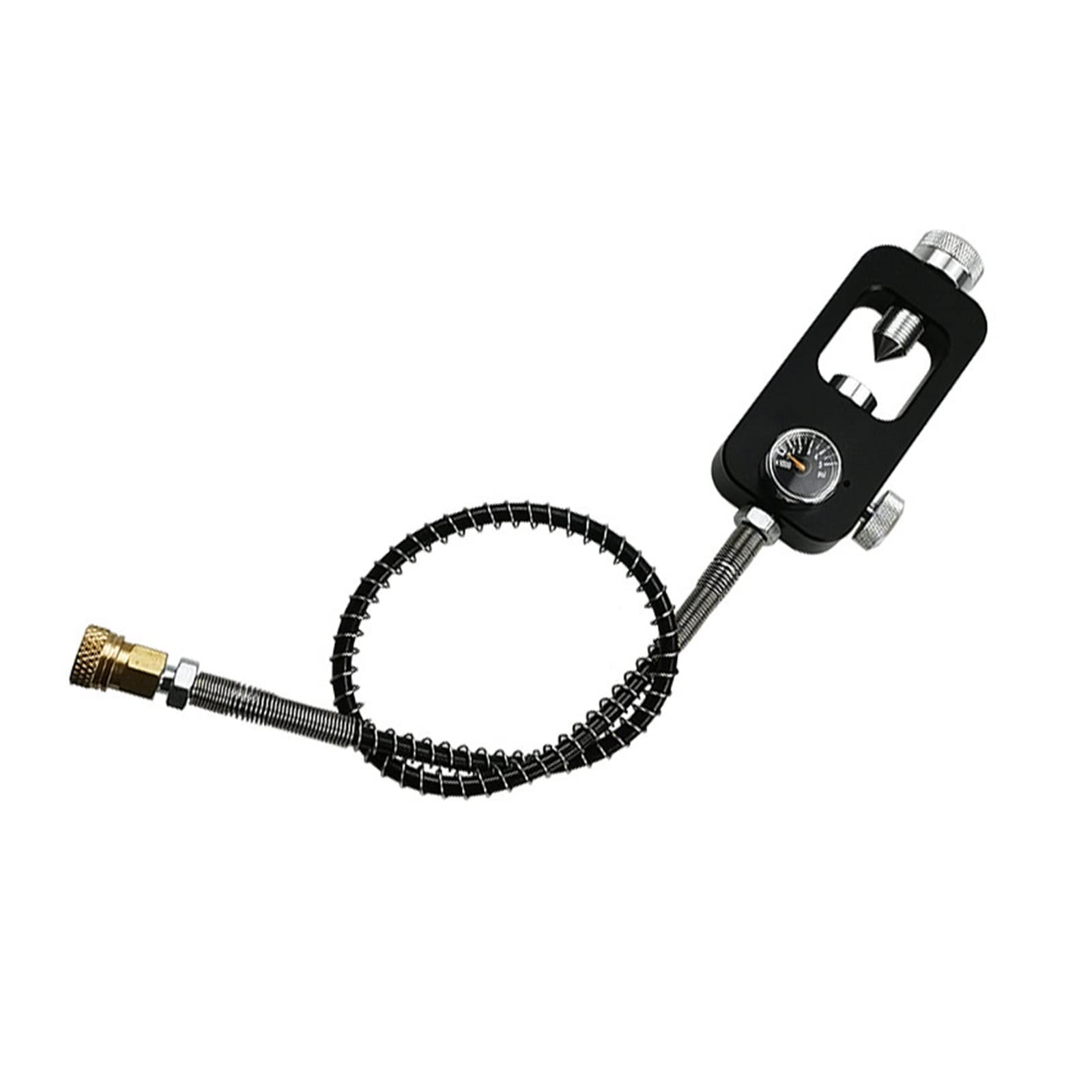 Sprzęt do nurkowania Adapter Do Butli Z Tlenem Do Nurkowania Adapter Do Napełniania Gazem 30MPa Adapter Do Nurkowania Korzystanie z bezpieczniejszego(Golden3 type)