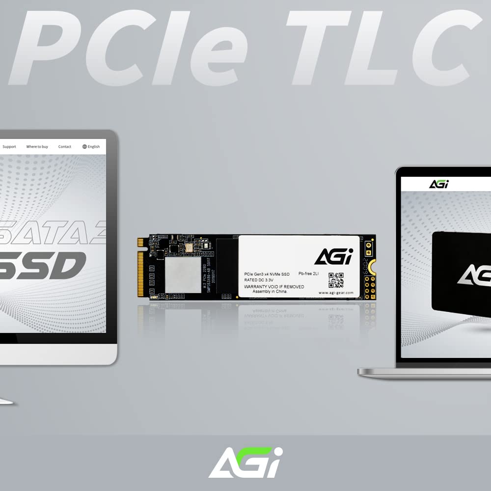 内蔵型SSD AGi M.2 NVMe SSD 1TB AGI TECHNOLOGY Hard Drives Model AGI SSD Internal M.2 1TB PCIE