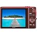 Nikon COOLPIX S6500 Wi-Fi Digital Camera with 12x Zoom (Red)