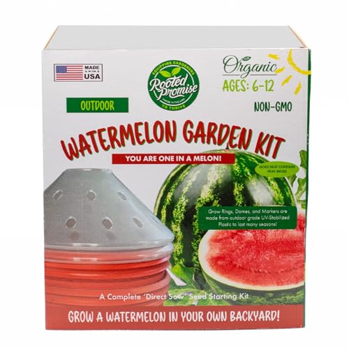 Kids Outdoor Watermelon Garden Kit - Complete Kit for Growing You...