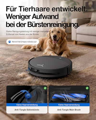 ECOVACS T90 PRO Omni Saugroboter mit Wischfunktion 30.000 Pa, PowerBoost – Ansicht 3