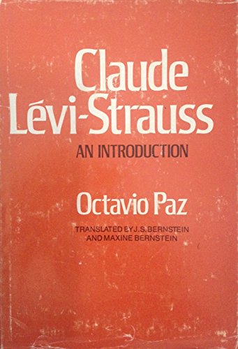 Levi-Strauss, Claude 0801405769 Book Cover