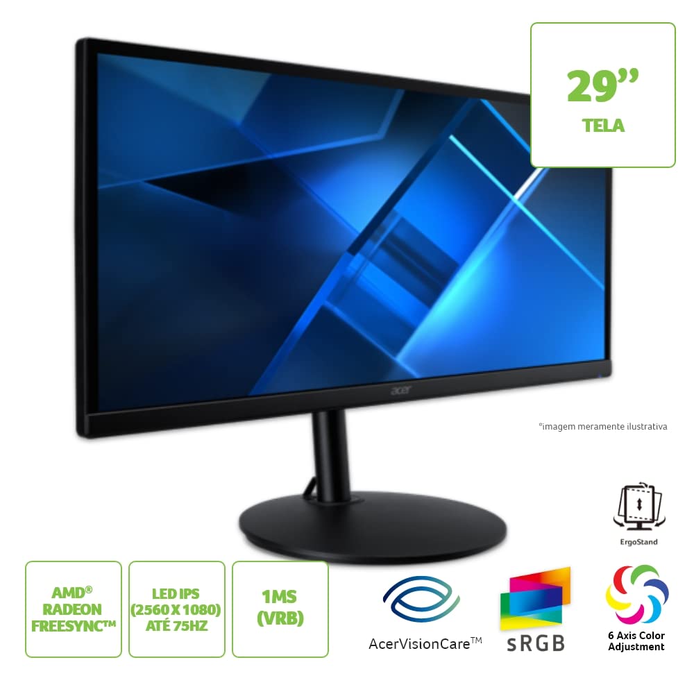 Acer - ACER CB292CUBMIIPRX 29インチ ウルトラワイドモニター Amazon.co.jp: 日本エイサー Acer ウルトラワイドモニター