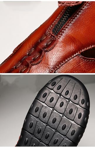 Men's Slippers Sandals Summer Outdoor Walking Leather Breathable Flip Flops Beach Soft Casual Slippers3