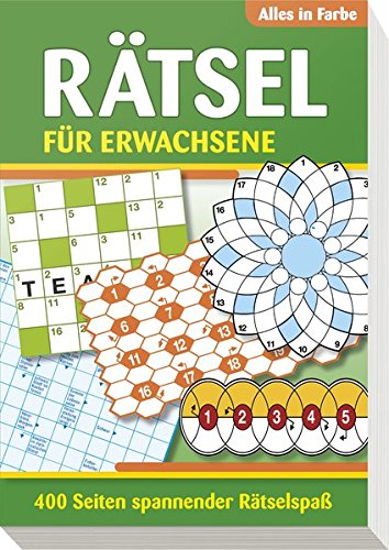 Amazon.co.jp: Raetsel fuer Erwachsene: 400 Seiten spannender