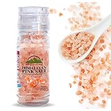 Himalayan Chef Pink Himalayan Salt, Glass Grinder-4.2oz,5303B