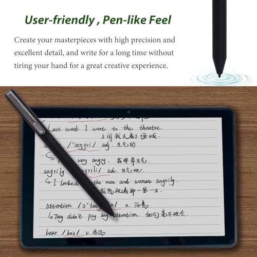Image of USI 1.0 Pen for Lenovo USI Pen Compatible with Lenovo Chromebook,USI Stylus for Lenovo 300e /500e Gen 3 Chromebook,IdeaPad Flex 5i /Duet 5 Chromebook,4096 Pressure Sensitivity(Black)