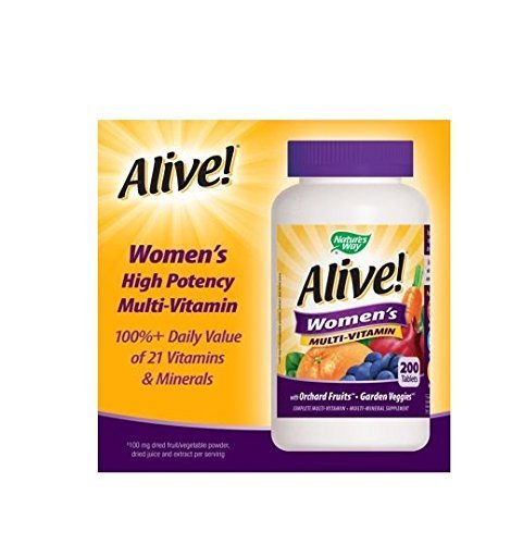 Alive! Women's Multi-Vitamin, 200 Tablets by Alive