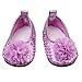 GIVBRO Scarpe per bambole da 18 pollici americane accessori costume paillettes scarpe da ballo regali di Natale compleanno (#B)