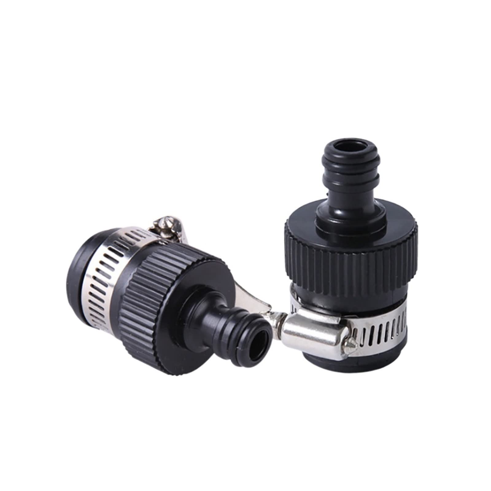 Conector rápido para grifo de tubería de riego de jardín Fit 2PCS Suministros de jardín Conectores de grifo de manguera de agua Adaptador universal para grifo de riego de ducha Tubería de ajuste de r