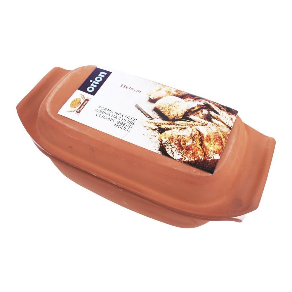 orion group Keramikform Backform zum Brotbacken mit Deckel