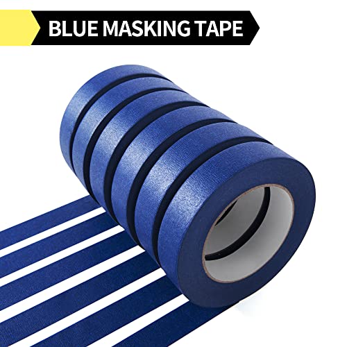 TAPEBEAR Blue Masking Tape, Painters Tape, Residue Free Blue Tape - Image 2